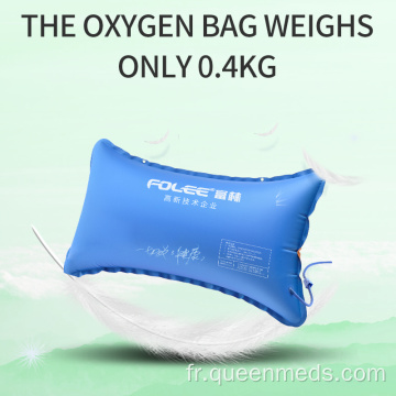 sac d&#39;oxygène médical sac de réservoir d&#39;oxygène portable en nylon